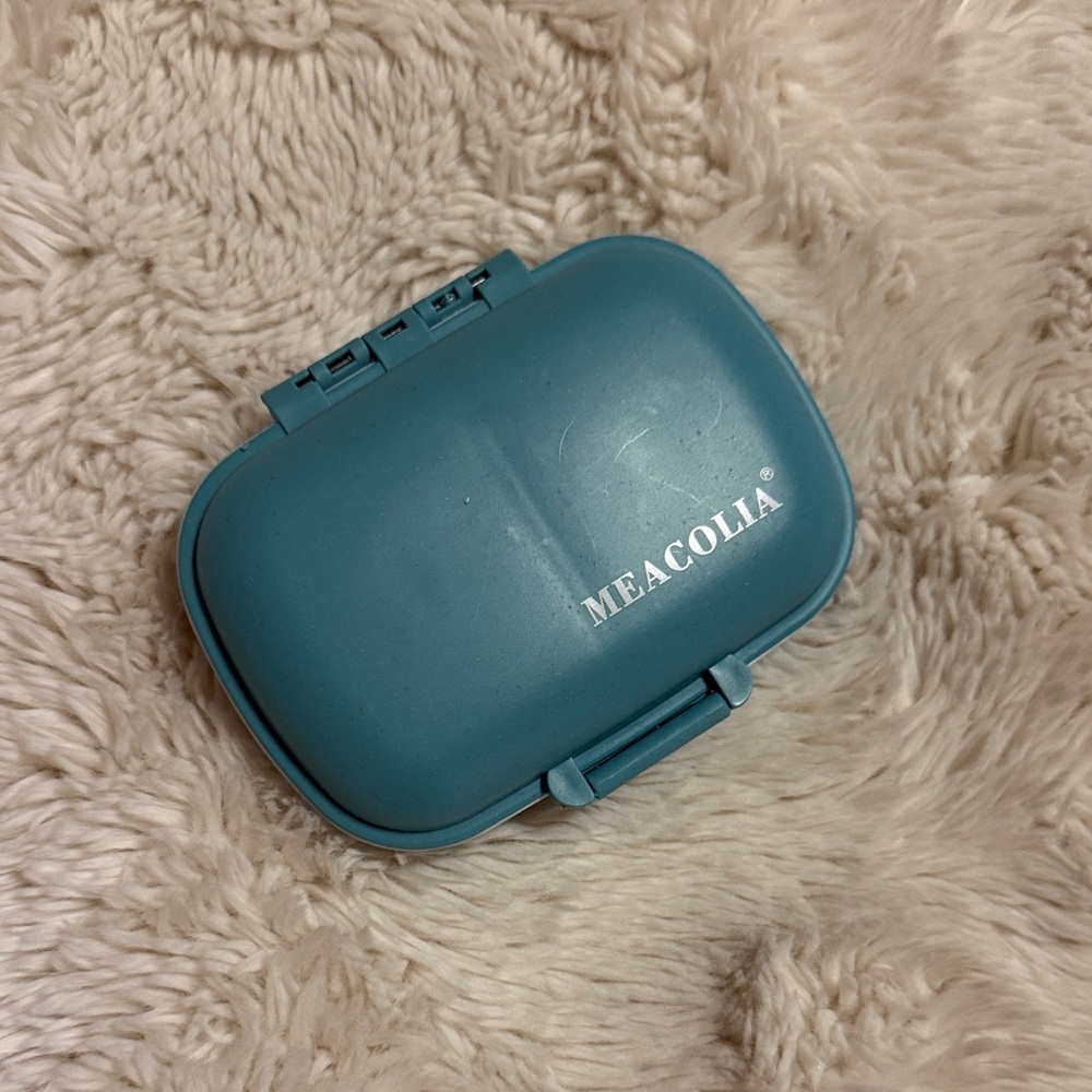 Travel pill case